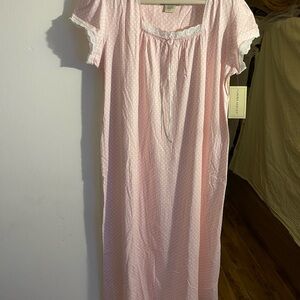 Laura Ashley Pink Polka Dot Chemise